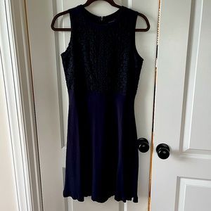 Ann Taylor size 2 Navy dress